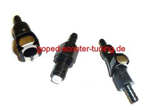 CPC Schnellkupplung / Quick- Kupplung / Schnellverschluss / Benzinhahn für 5-6mm Benzinschlauch
